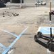 Don’t worry, this whole parking lot is closed so the Birds are not blocking handicapped parking.